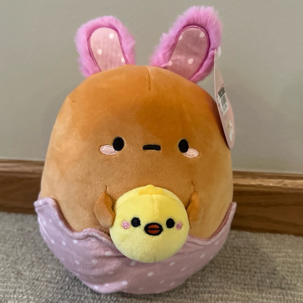 Smoko Tayto Potato Easter Egg 8 Inch Mochi Plush New With Tags